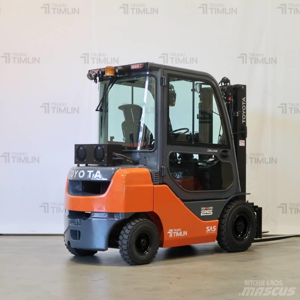 Toyota 52-8FDF25 Dizel forkliftler