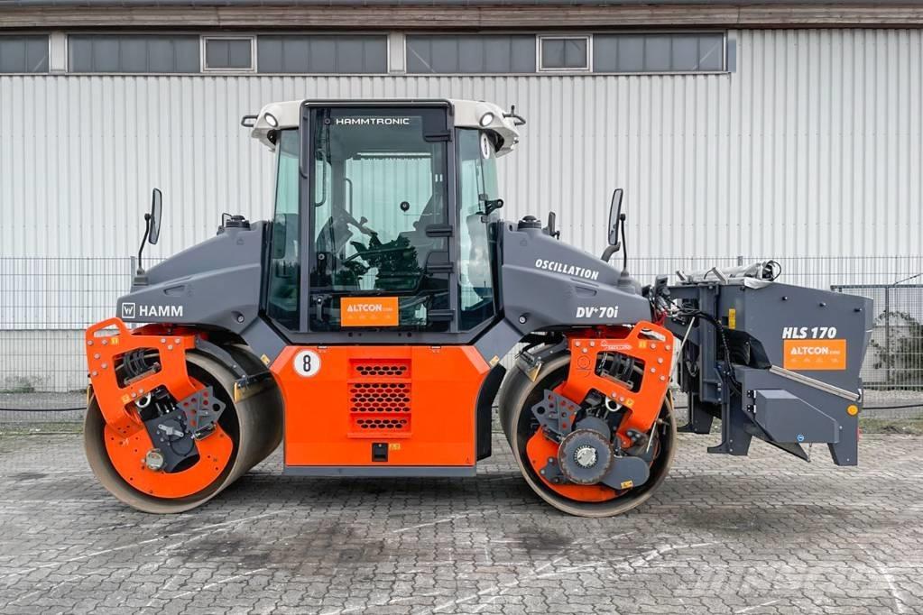 Hamm DV+ 70I VO-S Çift tamburlu silindirler