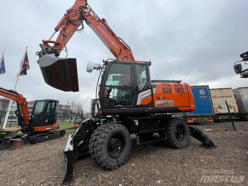 Hitachi ZX180W-7 Lastik tekerli ekskavatörler