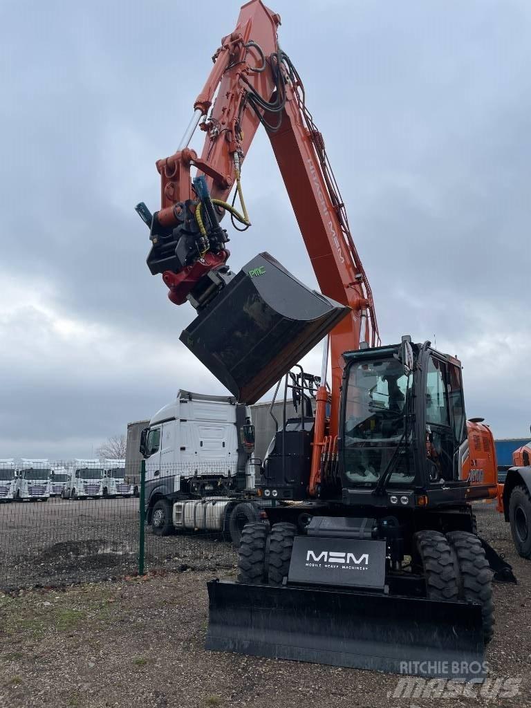 Hitachi ZX180W-7 Lastik tekerli ekskavatörler