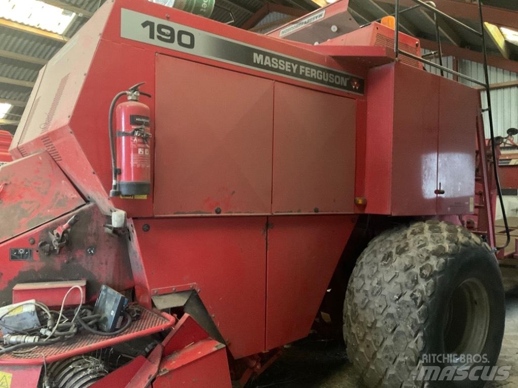 Massey Ferguson 190 Küp balya makinalari