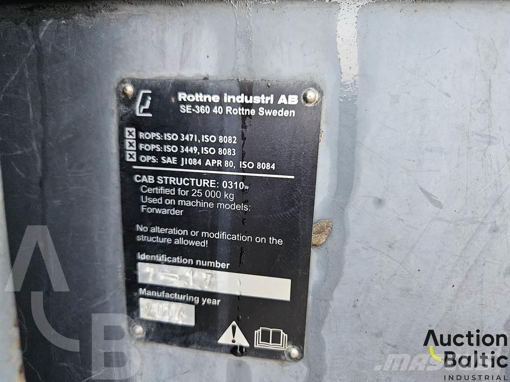 Rottne F10 Tomruk yükleyici traktörler
