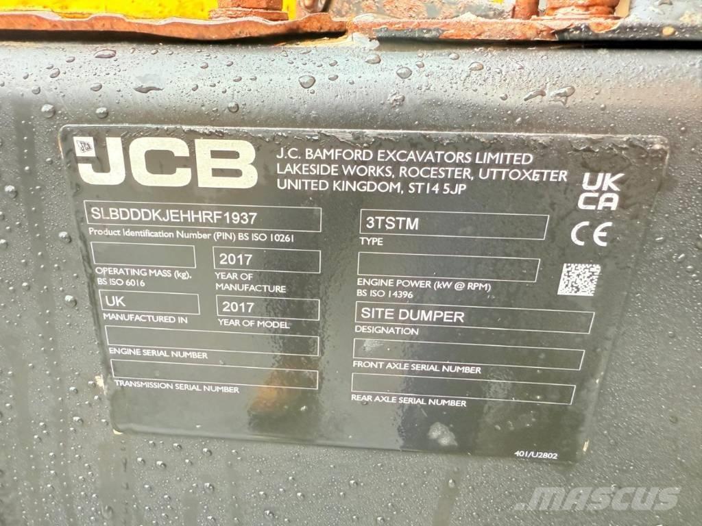 JCB 3 T Swivel Belden kirma kamyonlar