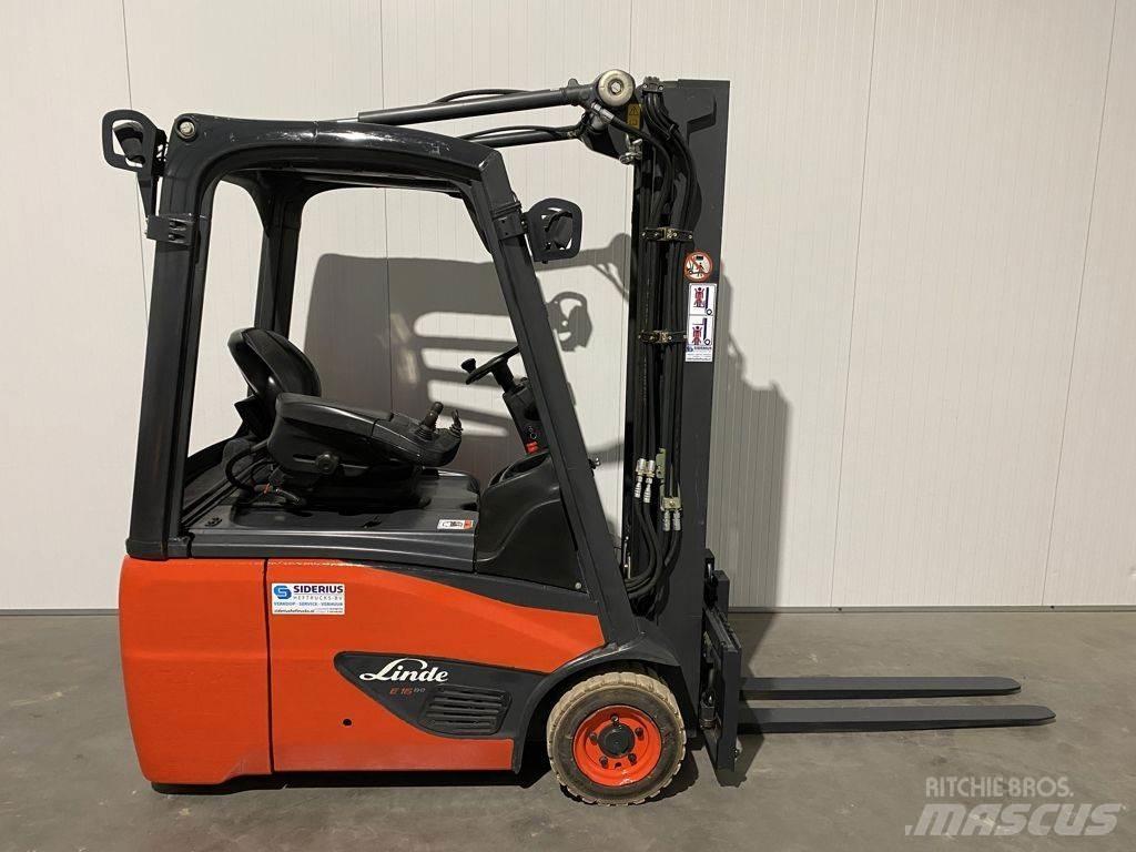 Linde E16C-02 Elektrikli forkliftler