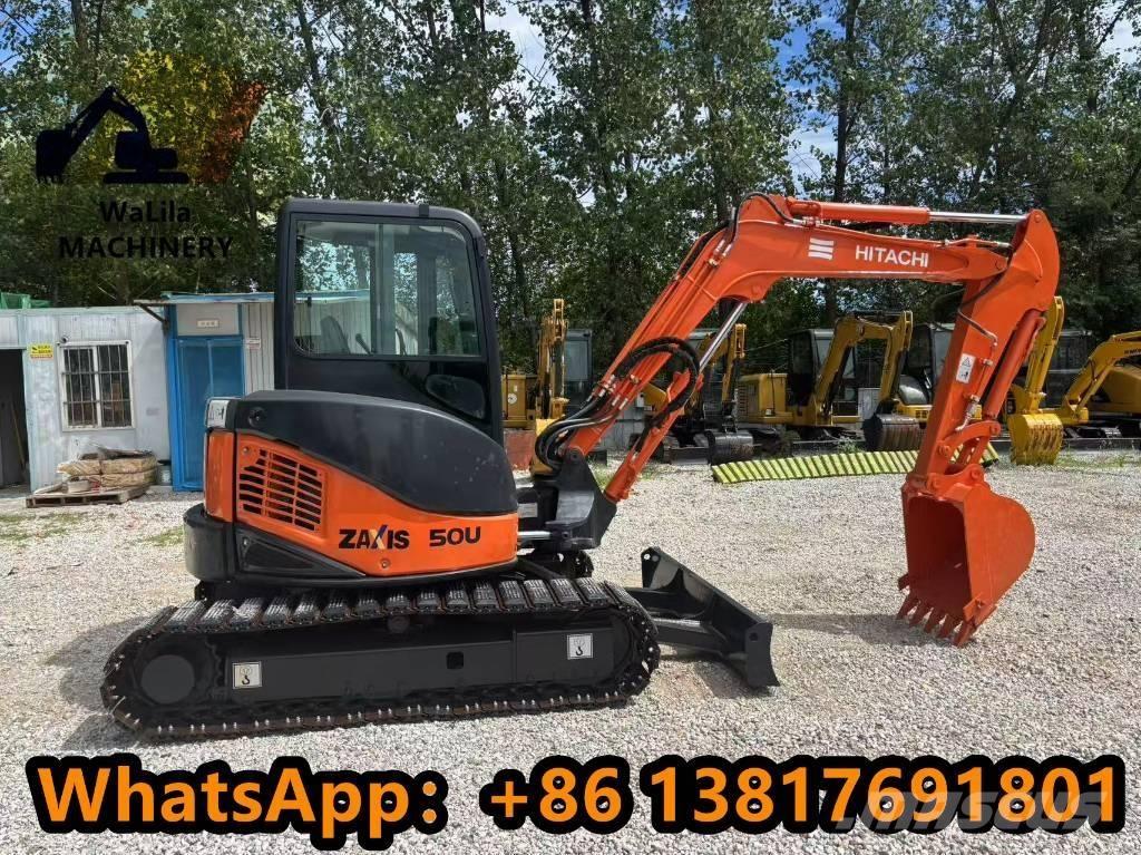 Hitachi ZX 50 Mini ekskavatörler, 7 tona dek