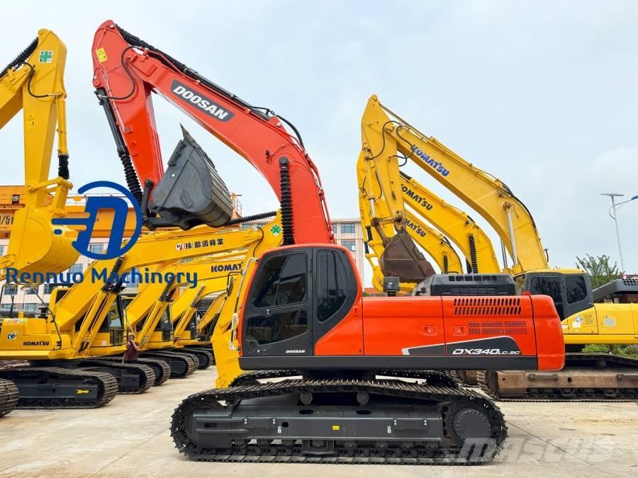 Doosan DX 340 Paletli ekskavatörler