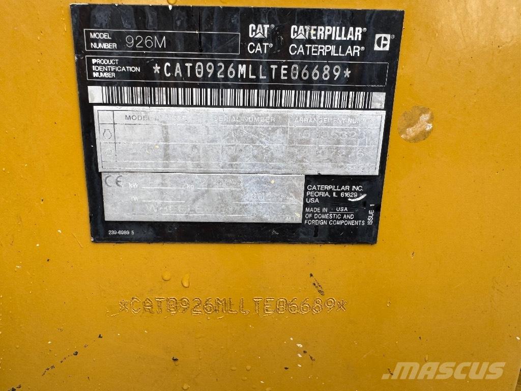 CAT 926 M Tekerlekli yükleyiciler