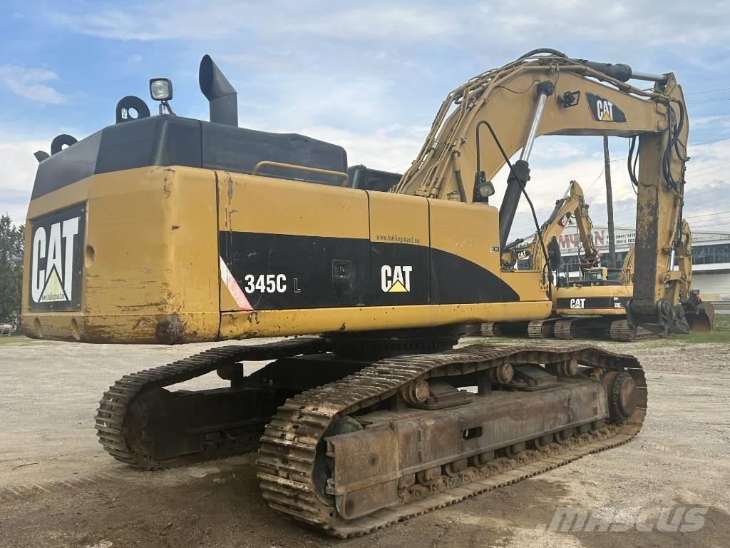 CAT 345 C L Paletli ekskavatörler