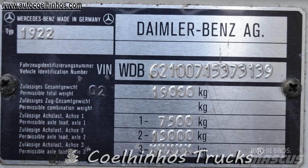 Mercedes-Benz 1922 K Araç üzeri vinçler