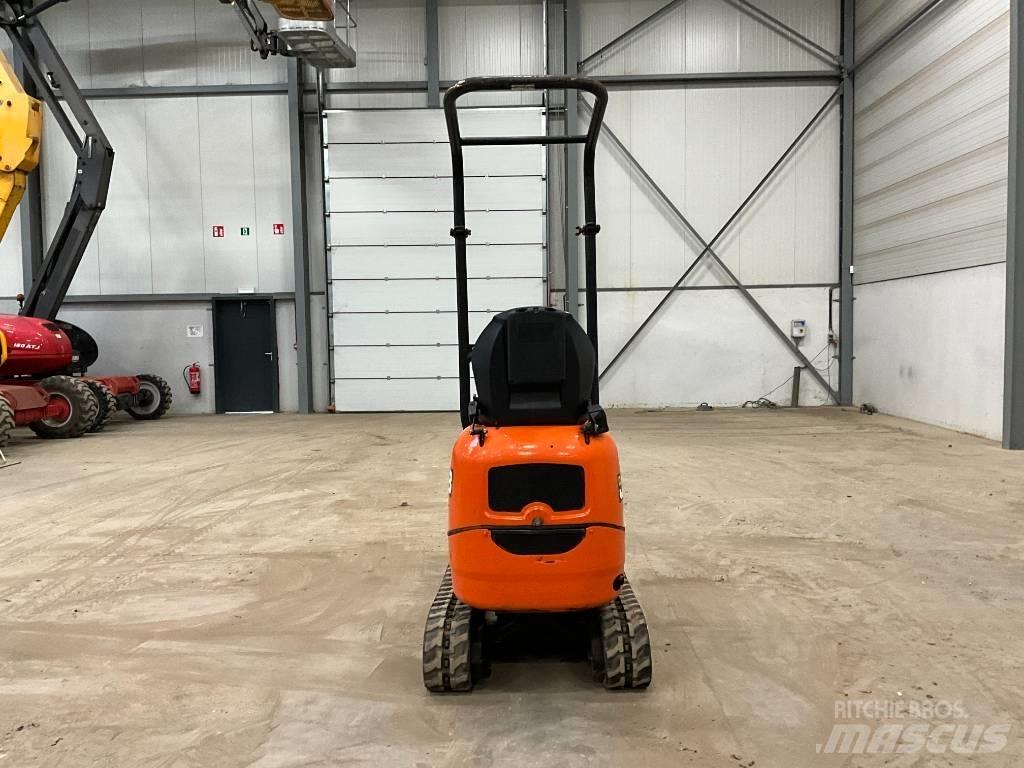 JCB 8008 Mini ekskavatörler, 7 tona dek