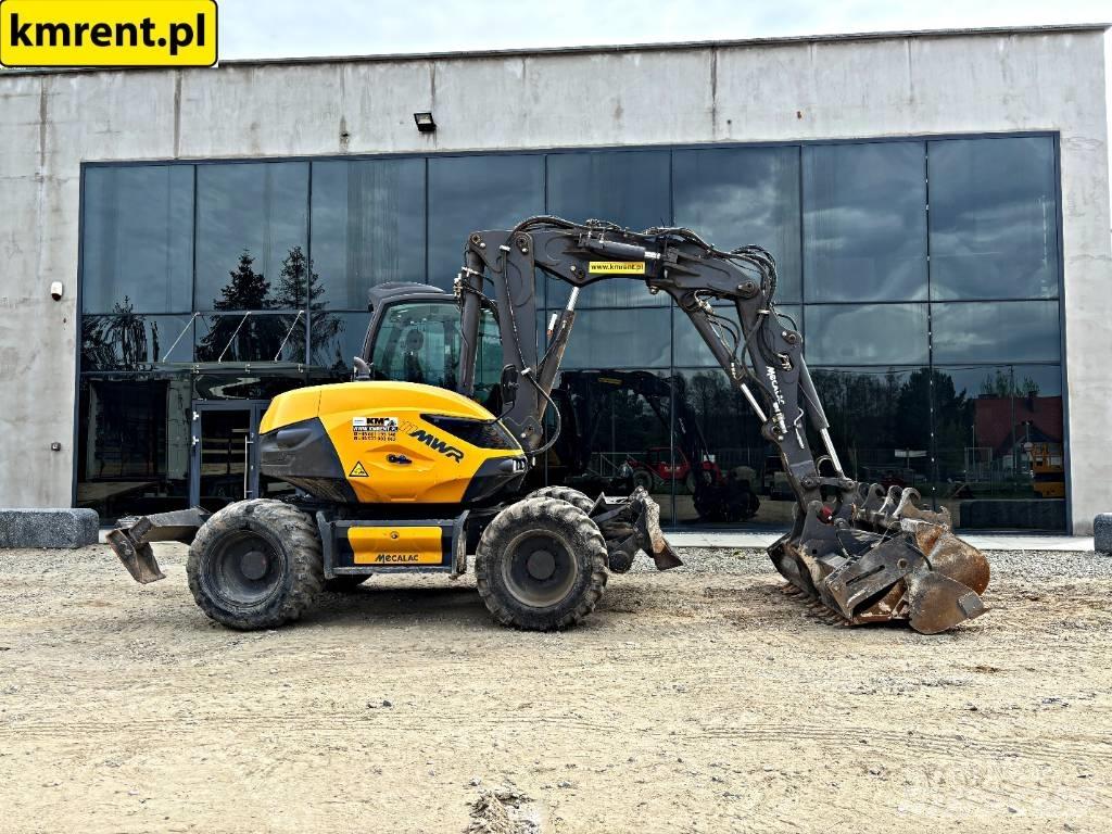 Mecalac 11 MWR Lastik tekerli ekskavatörler