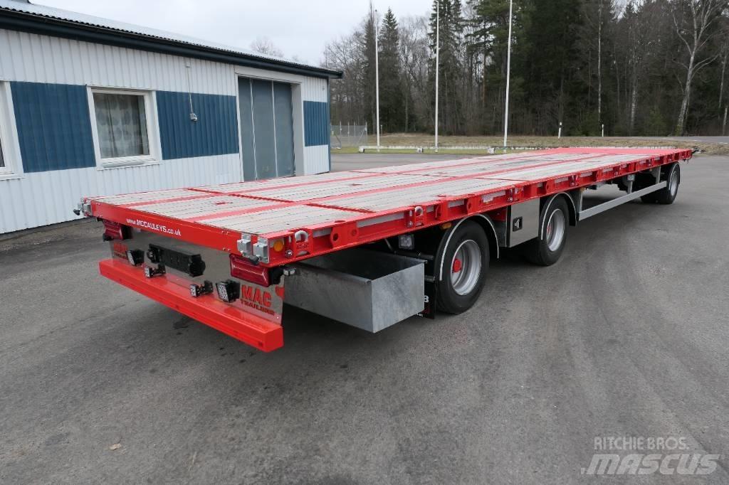 McCauley Mac-04db3 Flatbed römorklar