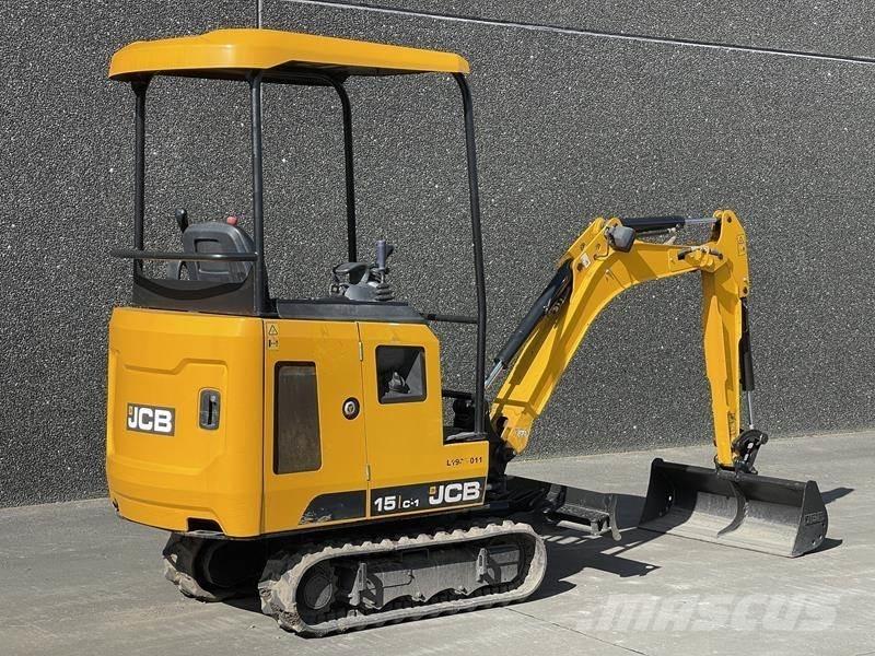 JCB 15 C - 1 Mini ekskavatörler, 7 tona dek