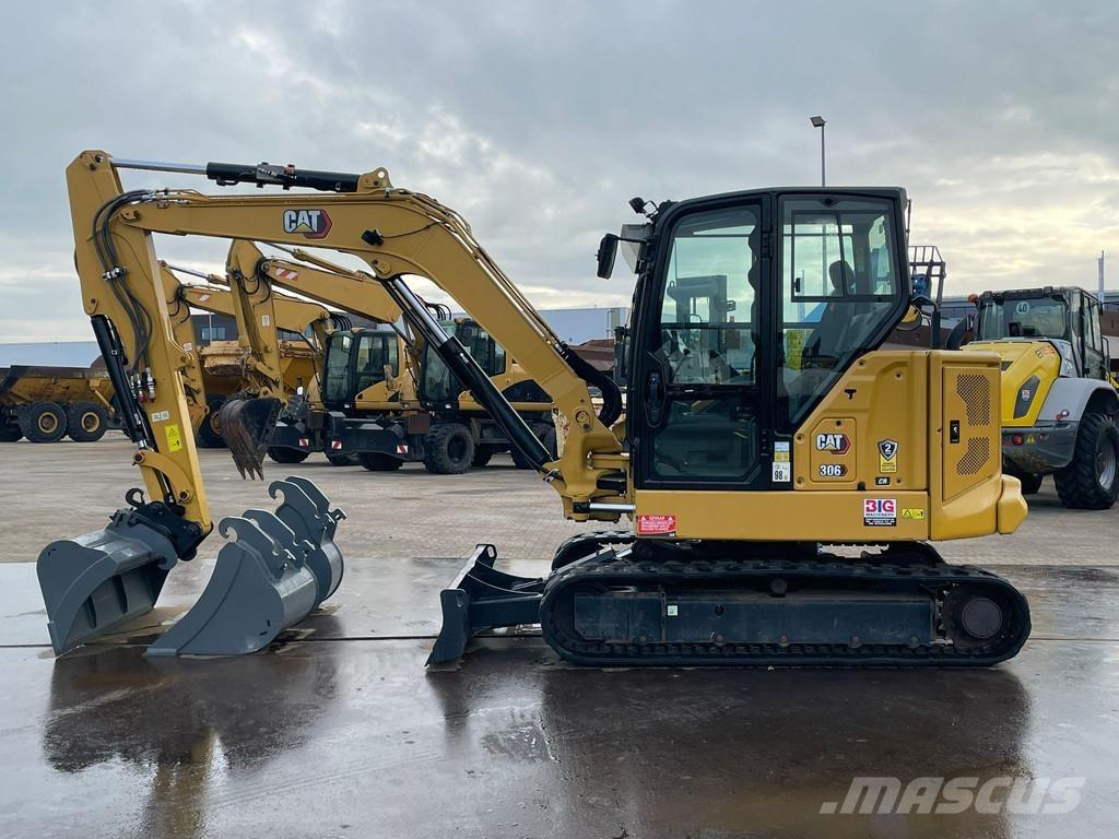 CAT 306CR Mini ekskavatörler, 7 tona dek