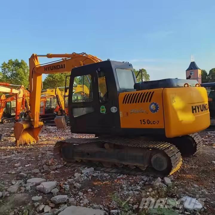 Hyundai 150LC -7 Paletli ekskavatörler