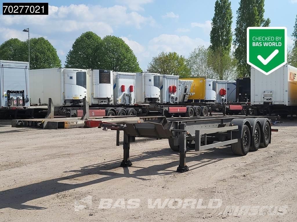 Van Hool 3 axles Konteyner yari çekiciler