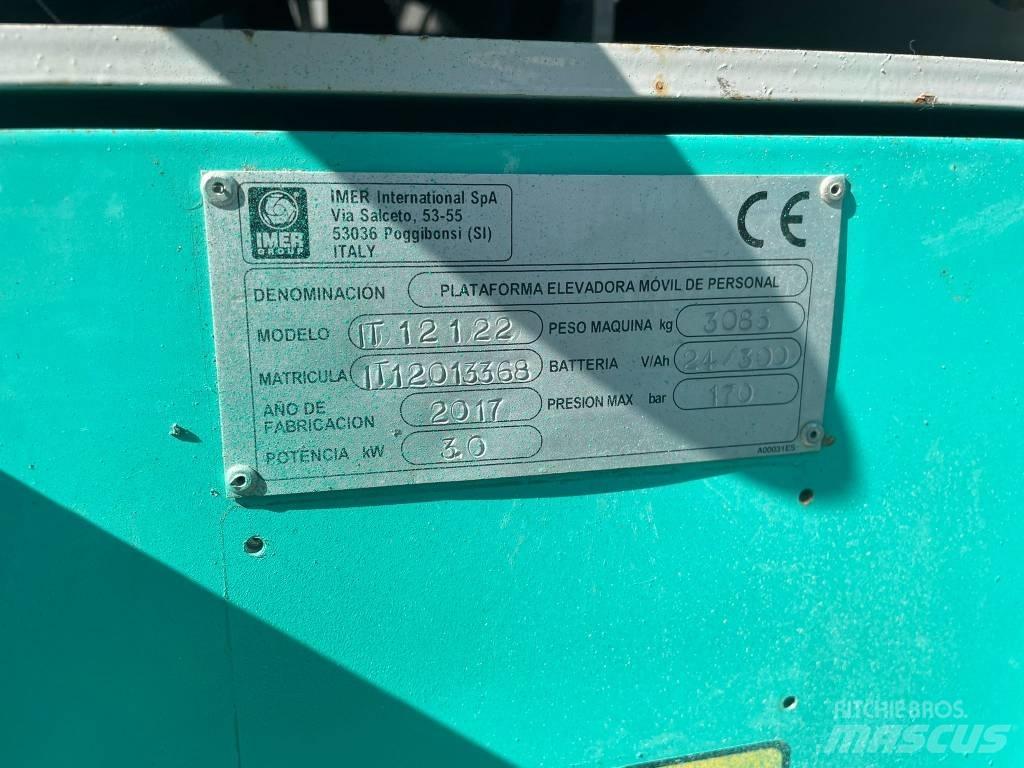  IMER/ITECO IM12122 Makasli platformlar