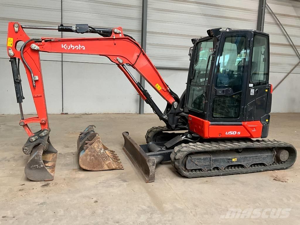 Kubota U 50-5 Mini ekskavatörler, 7 tona dek