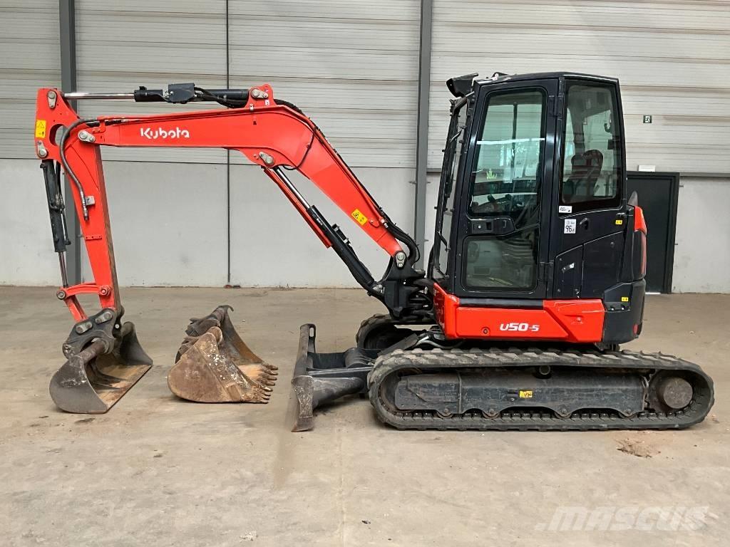Kubota U 50-5 Mini ekskavatörler, 7 tona dek