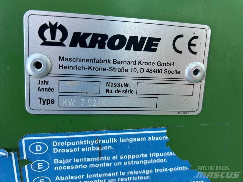 Krone KW 7.92 Kombine tirmiklar