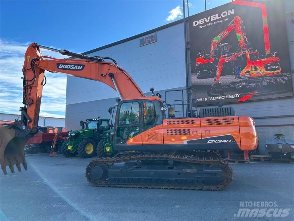 Doosan DX340LC-5 Paletli ekskavatörler