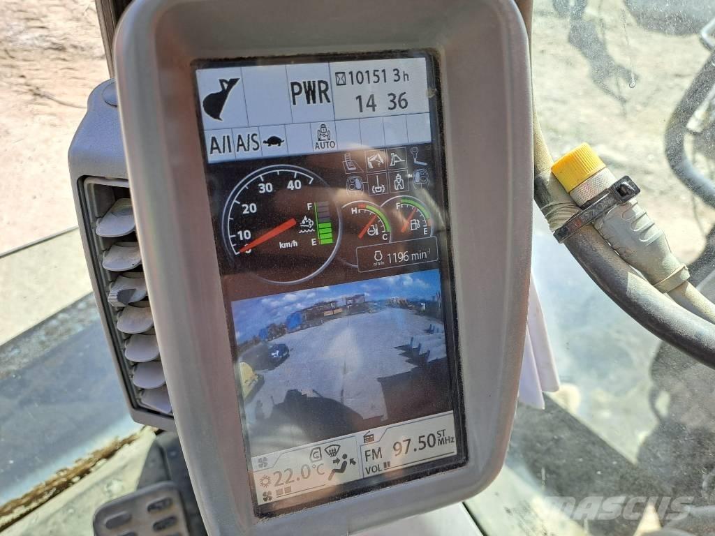 Hitachi ZX140WTB-6 Lastik tekerli ekskavatörler
