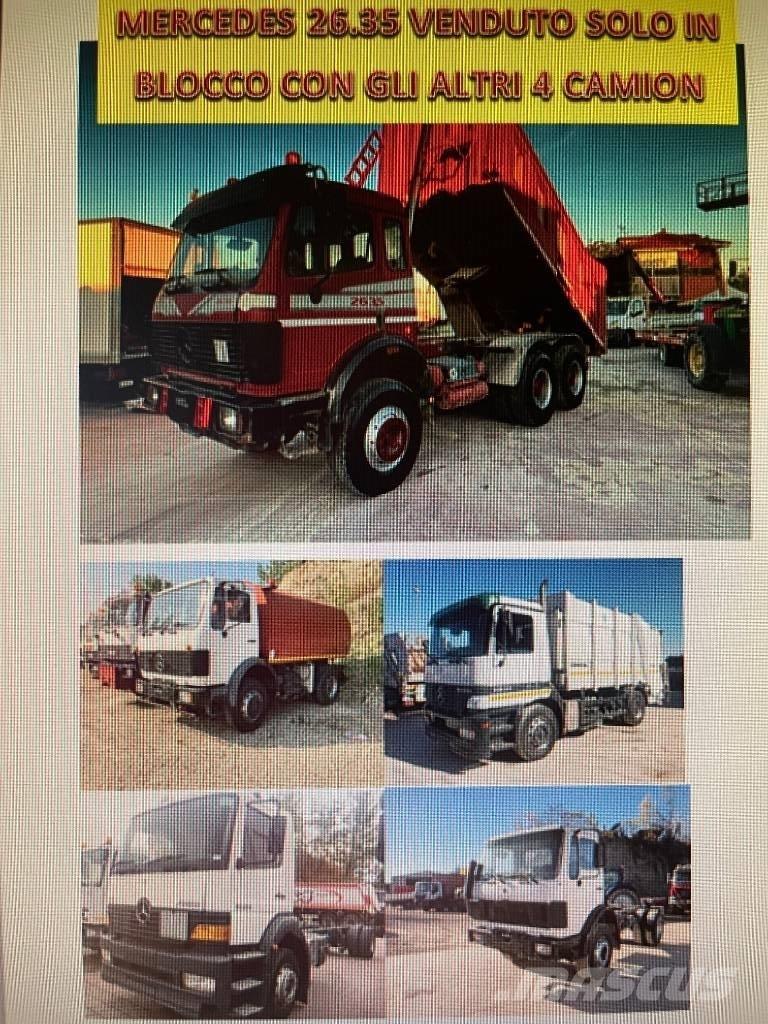 Mercedes-Benz 2635 Damperli kamyonlar
