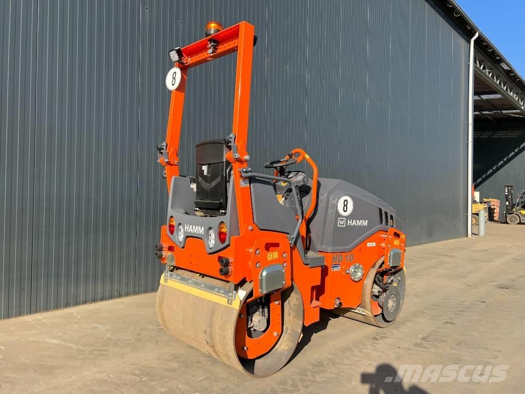 Hamm HD10 VV - NEW Çift tamburlu silindirler