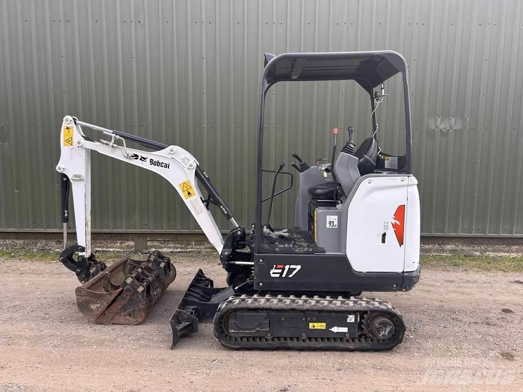 Bobcat E17 Mini ekskavatörler, 7 tona dek