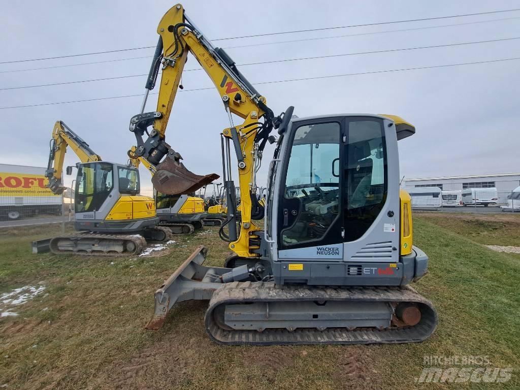 Wacker Neuson ET65 Paletli ekskavatörler