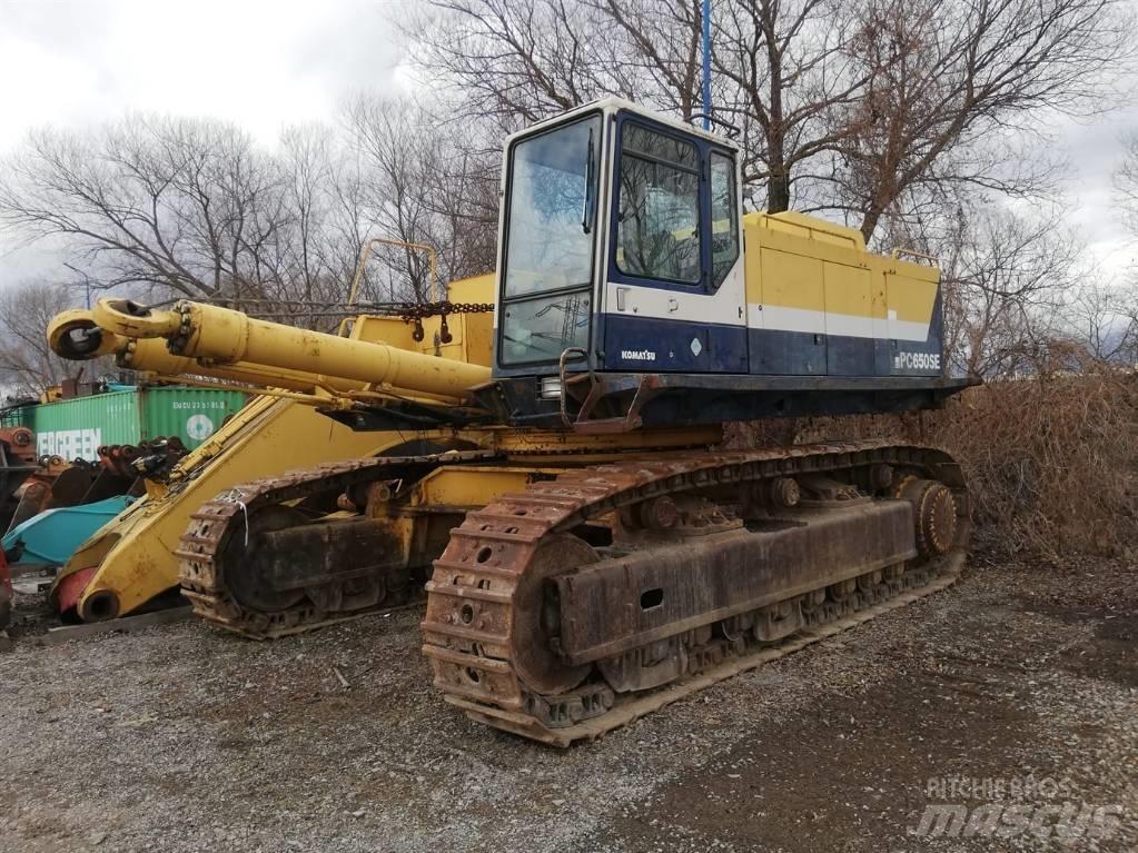 Komatsu PC 650 LC Paletli ekskavatörler