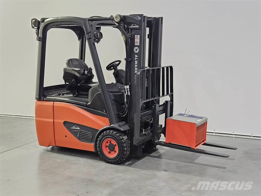 Linde E14 Elektrikli forkliftler