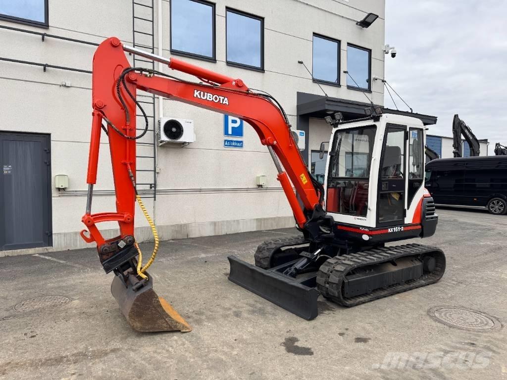 Kubota KX 161-2 Mini ekskavatörler, 7 tona dek