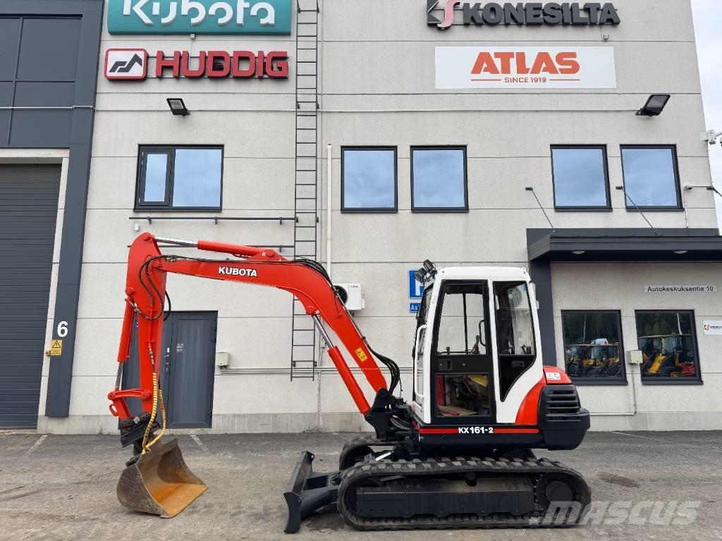 Kubota KX 161-2 Mini ekskavatörler, 7 tona dek