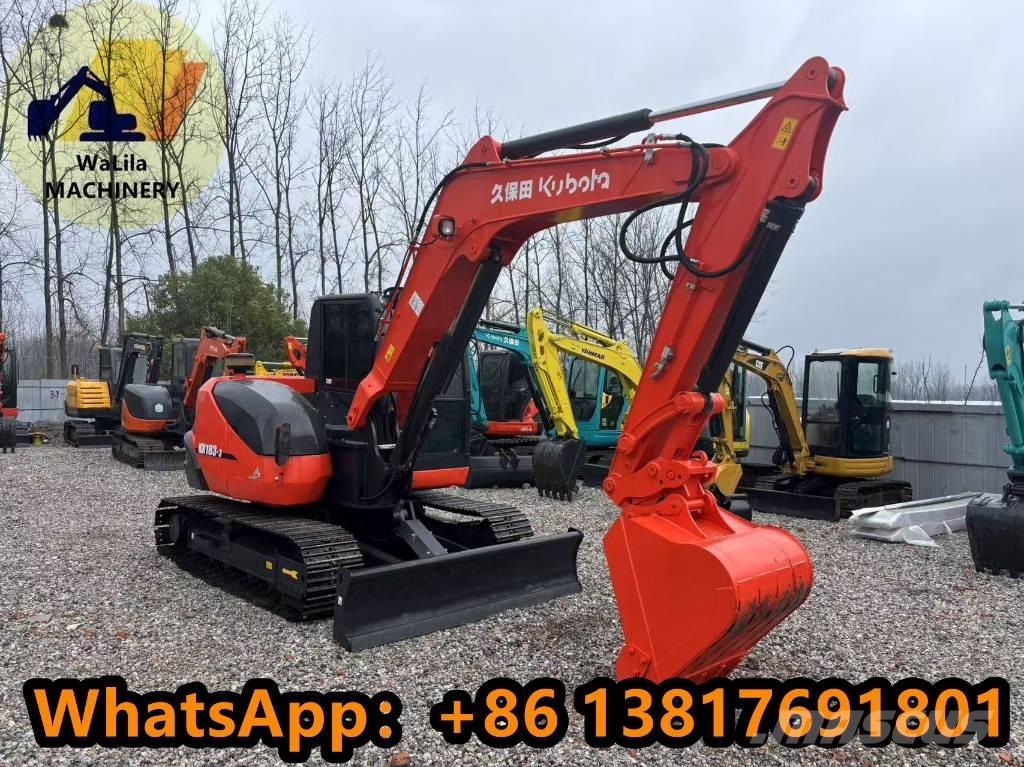 Kubota KX 183 Mini ekskavatörler, 7 tona dek