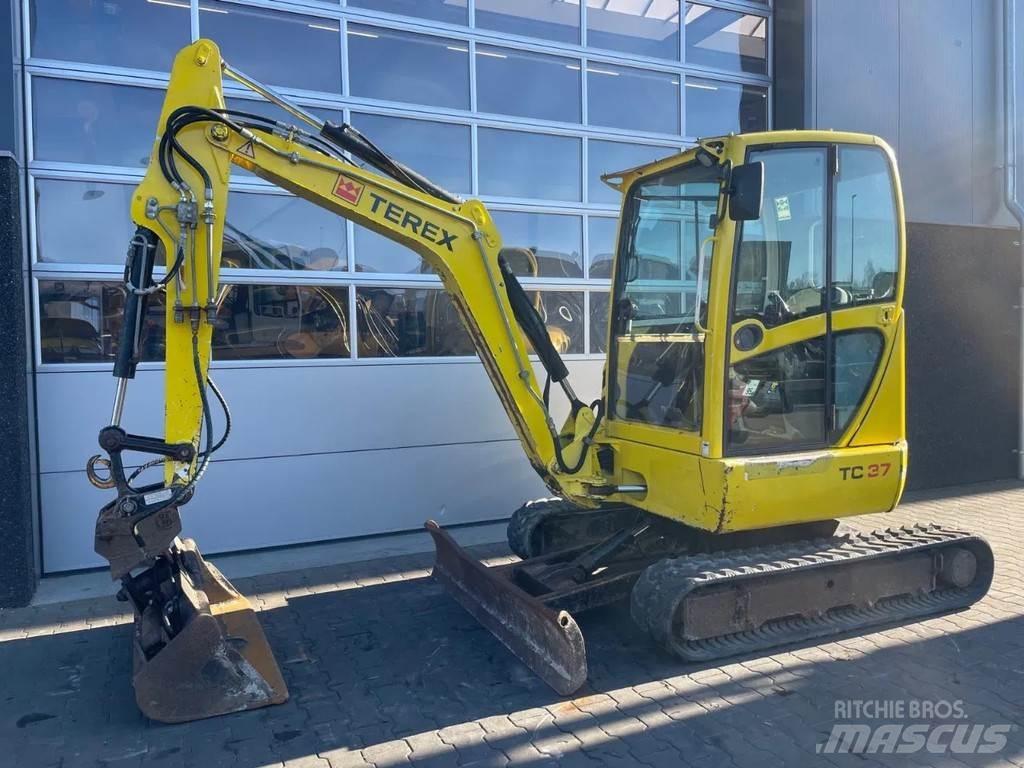 Terex TC37 Mini ekskavatörler, 7 tona dek