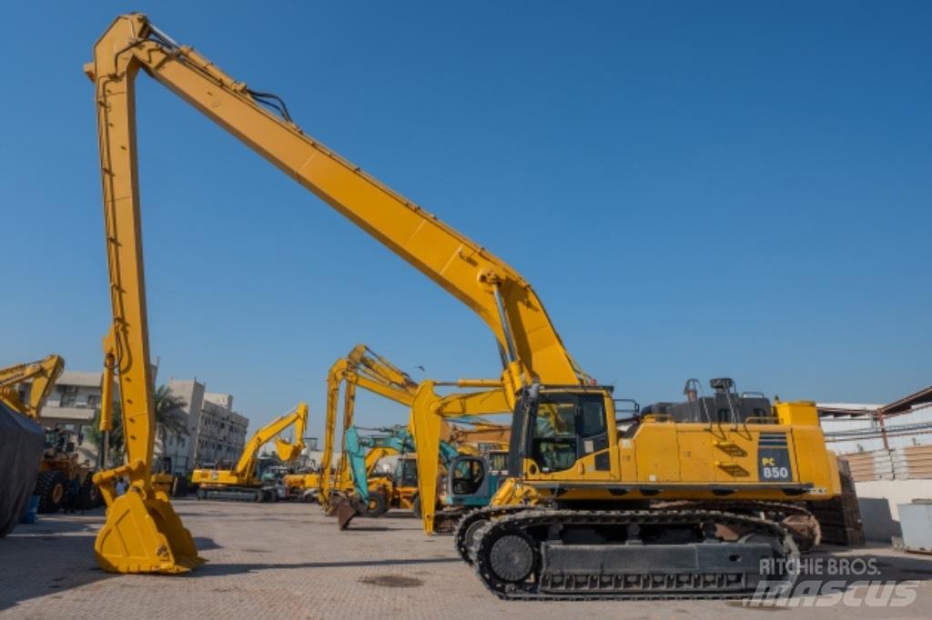 Komatsu PC850-8 R1 Paletli ekskavatörler