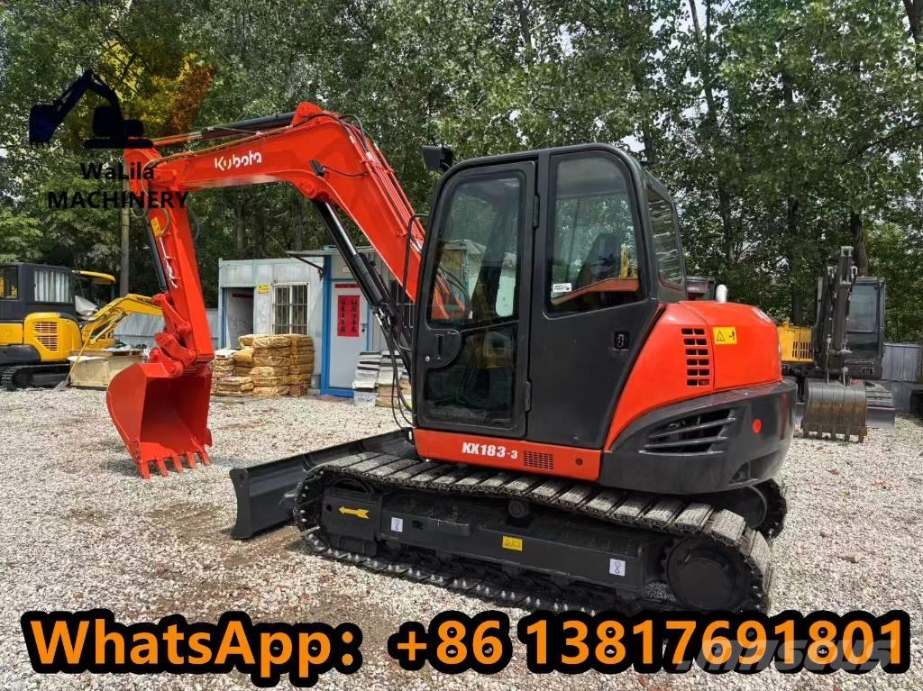 Kubota KX183-5 Mini ekskavatörler, 7 tona dek