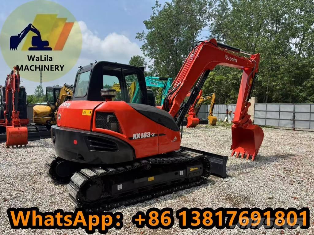 Kubota KX183-5 Mini ekskavatörler, 7 tona dek