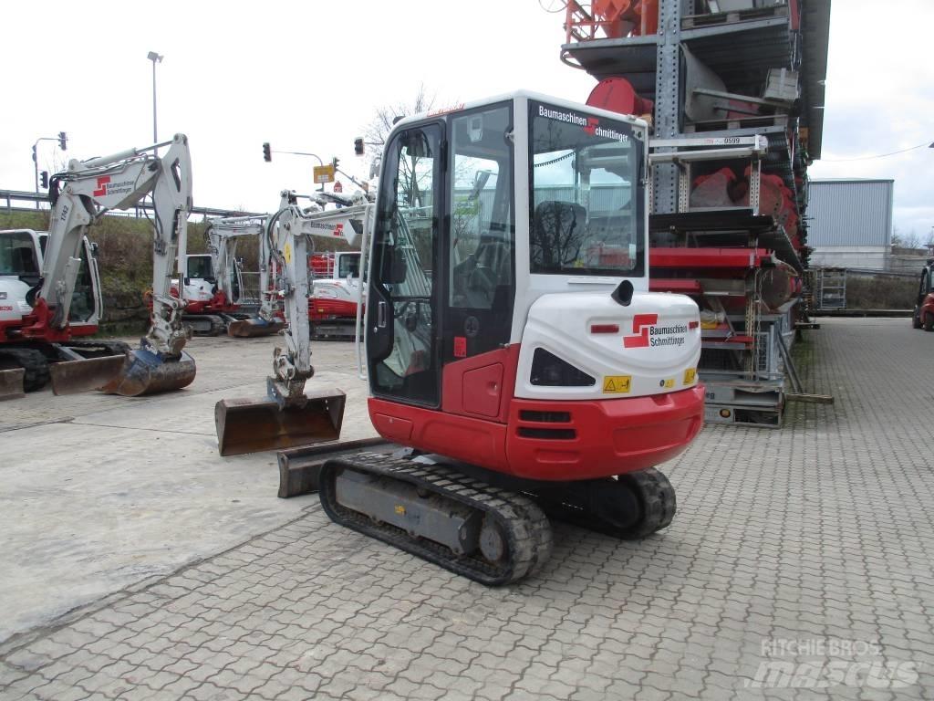 Takeuchi TB 230 Mini ekskavatörler, 7 tona dek