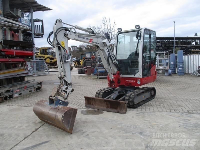 Takeuchi TB 230 Mini ekskavatörler, 7 tona dek