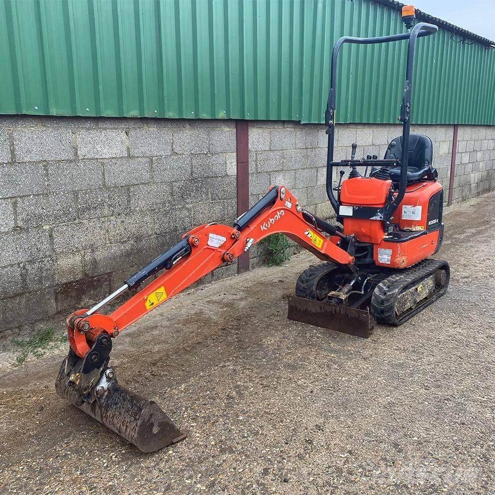 Kubota K 008-5 Mini ekskavatörler, 7 tona dek