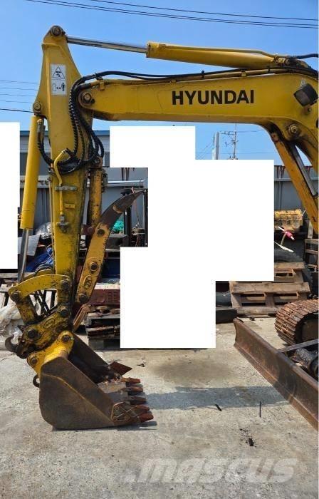 Hyundai ROBEX 555 Mini ekskavatörler, 7 tona dek