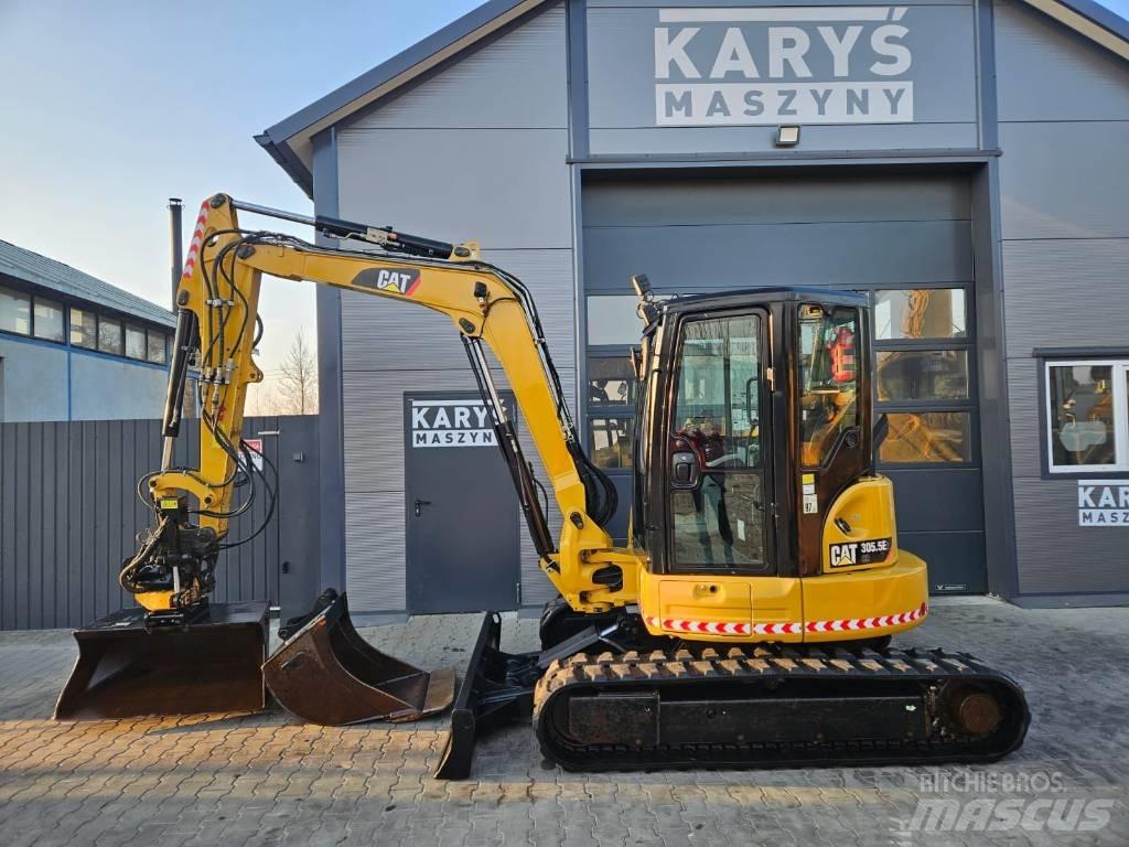 CAT 305.5 E2 Mini ekskavatörler, 7 tona dek