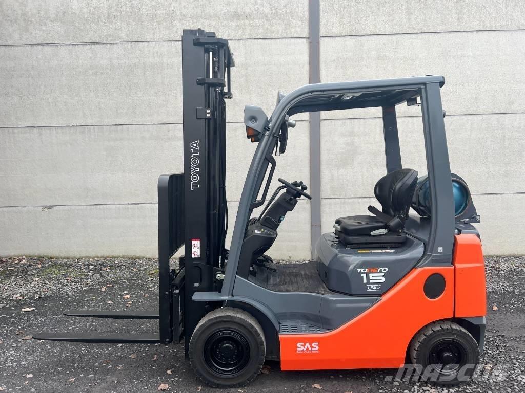 Toyota 02-8FGF15 LPG'li forkliftler