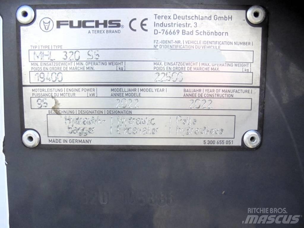 Fuchs MHL 320 Atık taşıma araçları