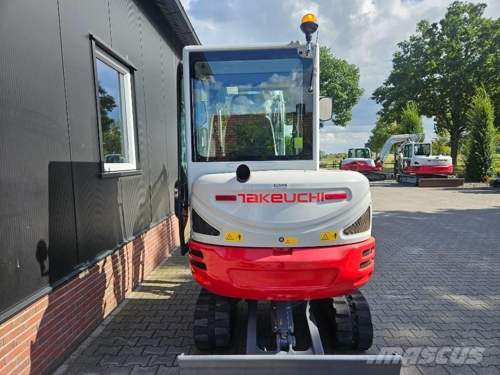 Takeuchi TB 230 Mini ekskavatörler, 7 tona dek