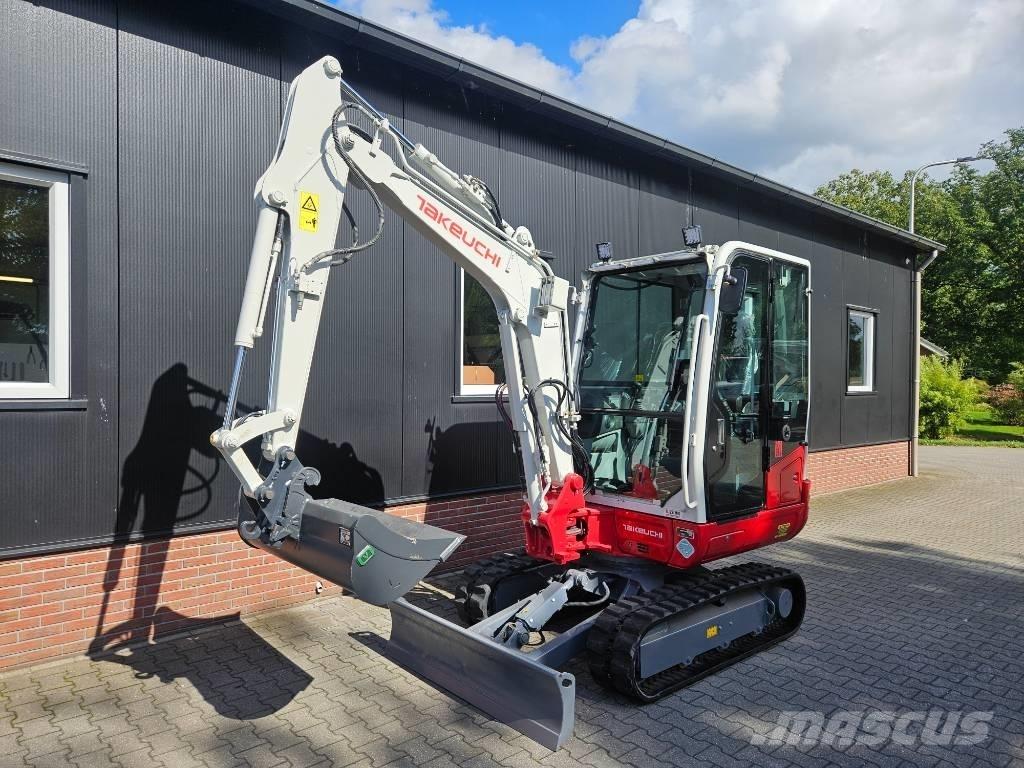 Takeuchi TB 230 Mini ekskavatörler, 7 tona dek