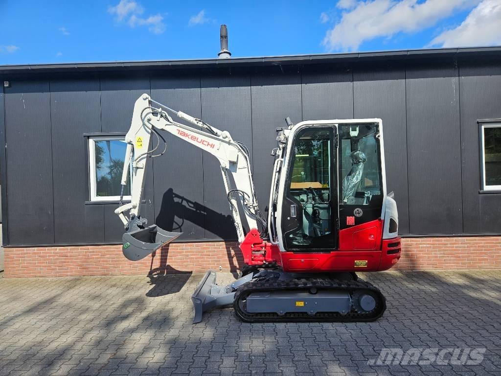 Takeuchi TB 230 Mini ekskavatörler, 7 tona dek