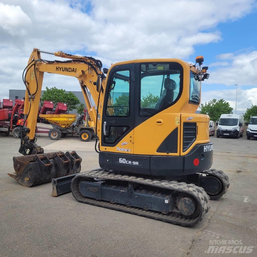 Hyundai R60CR9 Mini ekskavatörler, 7 tona dek